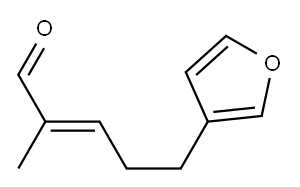 (E)-5-(Furan-3-yl)-2-methyl-2-pentenal|