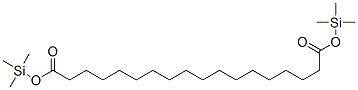 Octadecanedioic acid di(trimethylsilyl) ester Structure