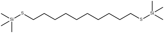 2,2,15,15-Tetramethyl-3,14-dithia-2,15-disilahexadecane Structure