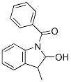1-Benzoyl-3-methyl-2-indolinol Structure