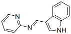 3-[N-(2-Pyridyl)formimidoyl]-1H-indole Structure