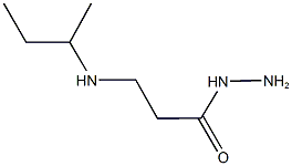 -bta--Alanine,  N-sec-butyl-,  hydrazide  (8CI) Structure