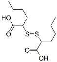 2,2'-dithiobishexanoic acid Structure