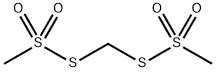 ビスメタンチオスルホン酸1,1-メタンジイル 化学構造式