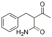 2-benzyl-3-oxobutanaMide 结构式