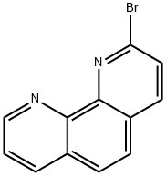 2-ブロモ-1,10-フェナントロリン 化学構造式