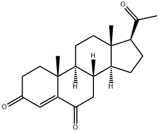 6-羰基黄体酮, 2243-08-5, 结构式