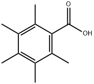 2,3,4,5,6-ペンタメチル安息香酸 化学構造式