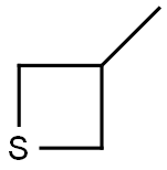 3-Methylthietane 结构式