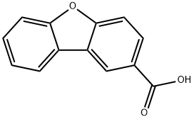 2-dibenzofurancarboxylic acid Struktur