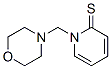 2(1H)-Pyridinethione,  1-(morpholinomethyl)-  (7CI,8CI) Structure