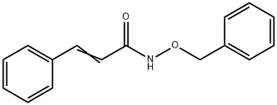 3-Phenyl-N-(benzyloxy)acrylamide 结构式