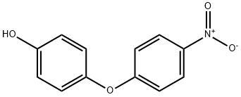 4-(4-硝基苯氧基)苯酚 结构式