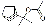 α,α-ジメチルビシクロ[2.2.1]ヘプタ-5-エン-2-メタノールアセタート 化学構造式