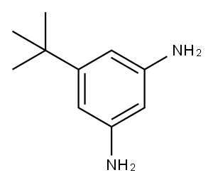 5-tert-ブチル-1,3-ベンゼンジアミン 化学構造式