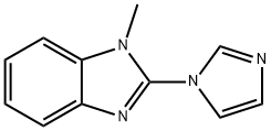 1H-Benzimidazole,2-(1H-imidazol-1-yl)-1-methyl-(9CI) Structure