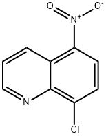 8-chloro-5-nitro-quinoline Struktur