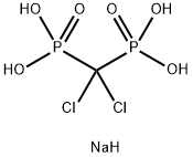 氯屈膦酸二钠 结构式