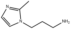 2-甲基-1H-咪唑-1-丙胺 结构式