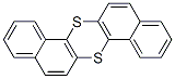 ジベンゾ[a,h]チアントレン 化学構造式