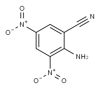 2-amino-3,5-dinitrobenzonitrile Structure