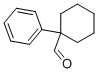 1-フェニルシクロヘキサンカルボアルデヒド 化学構造式