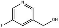 (5-氟吡啶-3-基)甲醇, 22620-32-2, 结构式