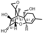 镰刀菌烯三醇 / 蛇形菌素三醇, 2270-41-9, 结构式