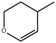 3,4-ジヒドロ-4-メチル-2H-ピラン 化学構造式