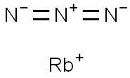 叠氮化铷, 22756-36-1, 结构式