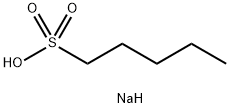 Sodium pentanesulfonate Struktur