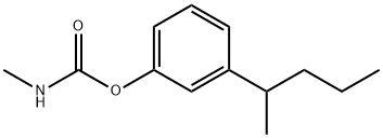 3-sec-AMylphenyl N-MethylcarbaMate Struktur