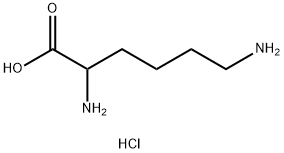 DL-赖氨酸盐酸盐, 22834-80-6, 结构式