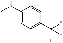 4-三氟甲基-N-甲基苯胺 结构式