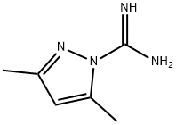 3,5-dimethylpyrazole-1-carboxamidine Structure