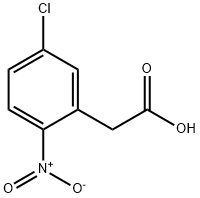 5-甲基-2-硝基苯乙酸 结构式