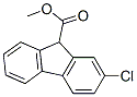 2-Chloro-9H-fluorene-9-carboxylic acid methyl ester 结构式