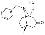 9-ベンジル-9-アザビシクロ[3.3.1]ノナ-7-オン 化学構造式