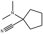1-(diMethylaMino)cyclopentanecarbonitrile Structure