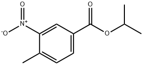 isopropyl 3-nitro-p-toluate Structure