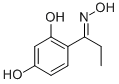2',4'-ジヒドロキシプロピオフェノンオキシム 化学構造式