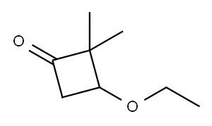 3-Ethoxy-2,2-diMethylcyclobutanone Struktur