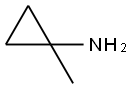 (1-メチルシクロプロピル)アミン 化学構造式