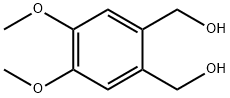 [2-(hydroxymethyl)-4,5-dimethoxy-phenyl]methanol Struktur