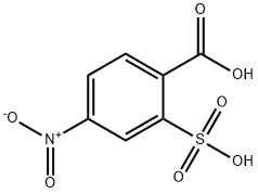 4-Nitro-2-sulfobenzoic acid Struktur