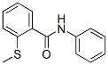 2-(methylthio)benzanilide Structure