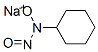 N-cyclohexyl-N-nitrosohydroxylamine, sodium salt Structure
