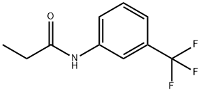 N-(3-(三氟甲基)苯基)丙酰胺 结构式