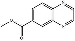 6-喹喔啉羧酸甲酯, 23088-23-5, 结构式