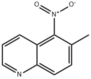 5-ニトロ-6-メチルキノリン 化学構造式